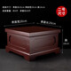集里雅韻奇石底座長(cháng)方形仿實(shí)木特價(jià)工藝品擺件佛像花瓶盆景石頭魚(yú)缸托架 穩坐高臺佛像底座20*20*16cm