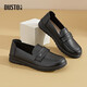 大東樂(lè )福鞋2026春季舒適平底女鞋一腳蹬懶人休閑媽媽鞋5067 黑色 40