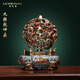 莫尼森  MOREISAN 黃銅九轉(zhuǎn)乾坤鼎擺件家居客廳辦公室裝飾品公司喬遷開(kāi)業(yè)商務(wù)禮物 全銅 九轉(zhuǎn)乾坤鼎 小號(hào)【長(zhǎng)20寬20高25厘米】