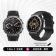 HKMW華HUAWEl為機(jī)適用智能手表48mm男款多功能運(yùn)動(dòng)戶外騎行登山GPS定位海拔高度軌跡導(dǎo)航游泳潛水 T-Rex3 玄武黑+贈(zèng)硅膠經(jīng)典黑表帶