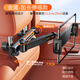Eary車(chē)載平板支架后排ipad后座支架汽車(chē)上可伸縮掛架車(chē)內(nèi)用后椅頭枕上固定手機(jī)支撐萬(wàn)向旋轉(zhuǎn)2025新款?yuàn)A 銀黑色【左右滑動(dòng)/折疊伸縮/萬(wàn)向調(diào)節(jié)/帶雙掛鉤】