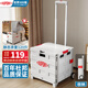 杜邦（DU PONT）超市購物小拉車折疊小推車家用買菜手拉車 兩輪款 45L