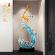 凱斯黛爾風(fēng)生水起入戶玄關(guān)裝飾擺件輕奢高檔客廳壁龕高檔裝飾品電視柜擺設(shè) 風(fēng)生水起一路向前擺件 藍(lán)色