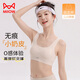 貓人兒童內(nèi)衣少女防震文胸初高中生發(fā)育期運(yùn)動(dòng)美背內(nèi)衣 卡其  165 