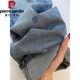 皮爾卡丹（pierre cardin）美式復古藍色刺繡燙鉆玫瑰牛仔褲2026新款高腰重工水洗顯瘦直筒褲 藍色牛仔褲 XL 【建議 115-125斤】