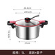 奈匠 304不銹鋼微壓鍋湯鍋燉鍋復(fù)底煮鍋大容量低壓力鍋【全新清倉(cāng)甩】 【5.0L】304復(fù)底款 24cm