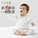 十月結(jié)晶嬰兒連體衣爬服夏季新生兒寶寶衣服男女童四季長(zhǎng)袖純棉A類