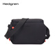 海格林Hedgren 2025新款斜挎包通勤騎行耐用大容量單肩包男女包 HSTG01 Black 黑色