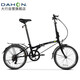 大行（DAHON）折疊自行車20英寸超輕6速通勤折疊單車HAT061 黑色