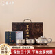 薈云軒汝窯茶具套裝送長(zhǎng)輩老師結(jié)婚喬遷生日伴手禮物送領(lǐng)導(dǎo)長(zhǎng)輩送朋友 金枝玉葉汝窯石瓢壺一壺二杯