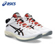 asics亞瑟士籃球鞋男鞋三井壽GELHOOP V17 S穩定支撐實(shí)戰高幫運動(dòng)鞋子 白色/黑色 39.5