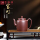 璽翰雅（ROYHOYE）宜興紫砂壺純全手工泡茶壺底槽清宮燈壺家用高端功夫茶具單壺 宮燈壺-珍藏底槽清-全手工 220ML