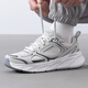 斯凱奇（Skechers）男鞋 網面透氣運動鞋輕便休閑鞋緩震舒適跑步鞋 GRY 41.5