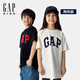 Gap【兩件裝】男女童2025春季新款純棉短袖T恤687268 海軍藍(lán)組合 160 cm(14-15歲)亞洲尺碼