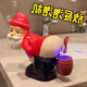 梵達森（FAN DA SEN）帶燈光音樂(lè )圣誕老人泡泡機搞怪節裝飾品擺件網(wǎng)紅有趣兒童玩具禮物 圣誕老人+泡泡液