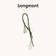 Songmont【文淇同款】山下有松愈心石水晶手工編織包包掛件配飾 慧心綠 現(xiàn)貨