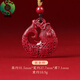 泰聚福朱砂吊墜富貴魚(yú)錦鯉男女掛墜項(xiàng)鏈掛件本命年禮物年年有魚(yú) 紫金砂富貴魚(yú)吊墜