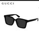 古馳（GUCCI）墨鏡經(jīng)典黑超矩形防曬太陽眼鏡GG1582SK 001 54 