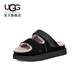 UGG春季新款女士時(shí)尚舒適搭扣款休閑休閑拖鞋 1167611BLK|黑色 37