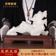 菲斯鉑亞貔貅擺件招財(cái)鎮(zhèn)宅客廳擺件高端大氣天然玉石辦公室桌風(fēng)水?dāng)[設(shè)開業(yè) A款小號(hào)左邊款（長(zhǎng)35厘米重10斤