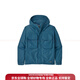 巴塔哥尼亞（Patagonia）Isthmus Utility Jacket 純色連帽拉鏈多口袋工裝夾克外套 男款 藍色/Wavy Blue S