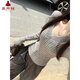 夏雨瑤美式復古v領(lǐng)灰色毛衣女秋季2025新款內搭修身顯瘦針織打底衫上衣 灰色 M 97-107斤