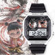 銘匯通哪吒手表兒童生日禮物藕餅周邊夜光表小學(xué)生手表6-12歲防水電子表 哪咤-銀色 定制