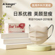愛(ài)康尼醫用外科口罩防過(guò)敏成人一次性防塵秋冬保暖透氣高顏值奶茶駝30枚