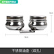 安俊晟不銹鋼油畫(huà)油壺雙孔油畫(huà)顏料繪畫(huà)調(diào)色壺單個(gè)雙口油壺油 油畫(huà)鼓形/雙孔油壺