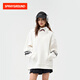 SPRAYGROUND鯊魚(yú)嘴連帽雙拉鏈宇航領(lǐng)衛衣男美式休閑潮流寬松情侶開(kāi)衫外套 白色 M