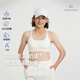 愛慕兒童百搭小奶皮少女發(fā)育內(nèi)衣一階中長(zhǎng)背心二階短背心三階交叉美背文胸 三階段-白AJ115E093 165