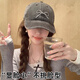 妙奕嘉帽子女棒球帽鴨舌帽顯臉小時尚大頭圍簡約休閑太陽遮陽帽防曬女士 復(fù)古蝴蝶結(jié)刺繡棒球帽 均碼 54-58CM【可調(diào)節(jié)】