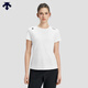 DESCENTE迪桑特WOMEN’S TRAINING系列女士TOUGH面料短袖T恤 WT-Brilliant White M (165/84A)