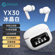 PAXA派可夏藍牙耳機降噪入耳式智能觸屏真無(wú)線(xiàn)耳機跑步運動(dòng)情侶長(cháng)續航藍牙5.4適用華為蘋(píng)果小米OPPO 冰晶白【雙重強降噪/LED觸屏】