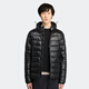 加拿大鵝（Canada Goose）Crofton 男士黑標羽絨連帽衫休閑外套大鵝羽絨服 經典升級 2227MB 61 黑色 S