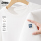 JEEP SPIRIT吉普短袖男款重磅純棉2025新款寬松男士半袖夏季美式潮牌t恤男