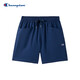 Champion冠軍新款休閑短褲男潮牌寬松跑步運動(dòng)褲直筒衛褲 藏青色 M