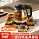 泡茶壺茶水分離大容量家用玻璃茶杯辦公室茶具整套裝 【2000mL茶壺+4個(gè)蓮花杯】