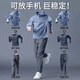 艾倫伯頓運(yùn)動(dòng)套裝男士春秋跑步速干衣戶外專業(yè)晨跑服登山徒步訓(xùn)練健身衣服 三件套灰藍(lán) 2XL （160-180斤）
