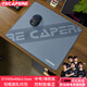 CAPERE (鎧雷) 防水亂紋提花游戲【輕粗面控制澀墊】鼠標墊順滑表面細沙感定位精準電腦競技滑鼠墊 亂紋提花游戲墊【中號灰色】