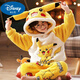 迪士尼（Disney）男童睡衣冬季珊瑚絨兒童加絨加厚卡通保暖寶寶小男孩法蘭絨家居服 44517皮卡丘(長(cháng)/袖長(cháng)褲) 170 14碼(123-133cm/55斤)