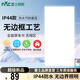 雷士（NVC）廚房燈 led集成吊頂面板燈扣板廚衛(wèi)燈吸頂燈鋁扣板衛(wèi)生間燈平板燈 【IP44防水】24W白光長燈