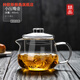 科歐斯加厚玻璃茶壺耐冷熱一壺二杯泡茶壺茶水分離辦公杯帶過(guò)濾泡茶壺 加厚鴨嘴壺【適合1~2人飲】 400ml 加厚400mL(含)-850mL(含)