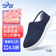牧瑯 防靜電單網(wǎng)鞋防塵透氣軟底勞保無塵鞋網(wǎng)面男女款電子食品車間工作鞋 藏青PU底單網(wǎng)鞋  43
