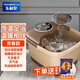 東耐倫泡腳桶足浴盆自動(dòng)防漏電保護 按摩洗腳盆智能恒溫加熱泡腳盆腳動(dòng)按摩洗腳桶送父母送長(cháng)輩節日禮物 HS-ZY3 棕色滾輪按摩簡(jiǎn)易款
