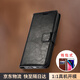 MR.GJ適用紅米note14pro手機(jī)殼翻蓋式皮套錢包款插卡外殼全包防摔軟內(nèi)殼磁扣保護(hù)套 紅米note14pro【黑色】