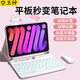 衛神適用蘋(píng)果ipadmini7/6/5保護殼4鍵盤(pán)包迷你平板保護套帶筆槽軟殼硅膠7專(zhuān)用磁吸無(wú)線(xiàn)藍牙鼠標套裝 【櫻花粉+鋼化膜+背光白鍵盤(pán)+白鼠標+收納包】 iPad mini 7【8.3英寸】