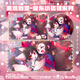 新爍玩具黑塔利亞-極東小狐貍 王耀×本田菊同人周邊吧唧小卡票卡通 組合裝 覆膜隨機 馬口鐵 日谷底58mm