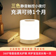 督牌充電小夜燈嬰兒喂奶燈觸摸夜燈伴睡眠氛圍燈宿舍拍拍燈臥室床頭燈