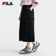 FILA 斐樂官方女士梭織裙2025夏季休閑涼感防曬半身裙工裝裙